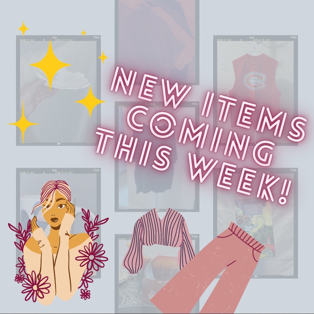 🛍👀 New Items INCOMING!